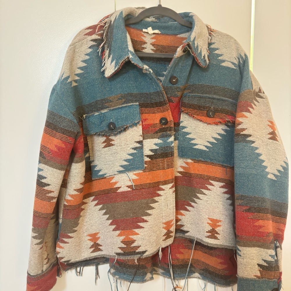 Aztec/Western Style Shacket